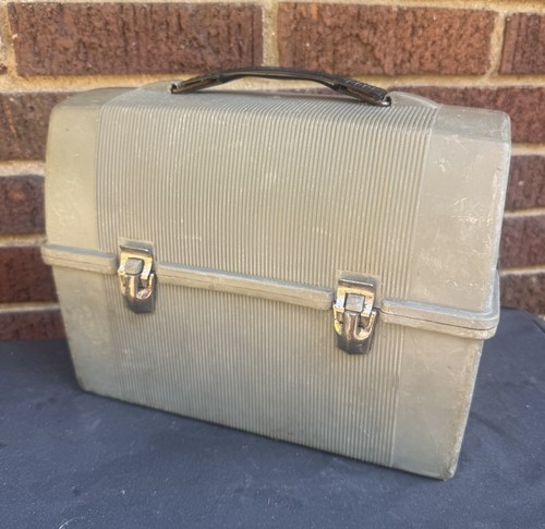 Vintage old thermos lunchbox - vintage,