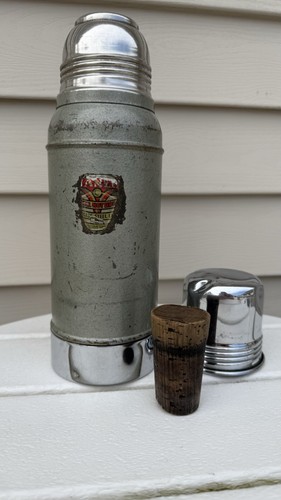 Vintage green stanley thermos - stanley,