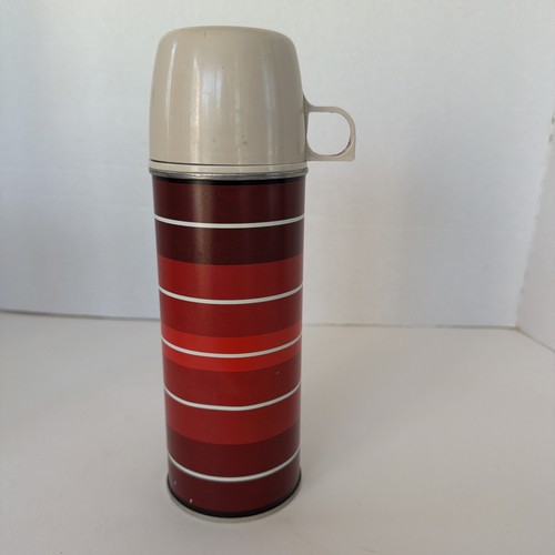 Vintage thermos vacuum bottle - vintage,