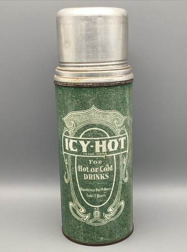 Antique 1920s green icy - antique, icy-hot