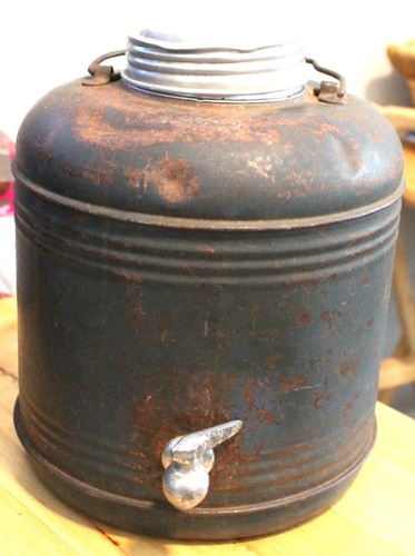 Vintage antique water thermos - vintage,